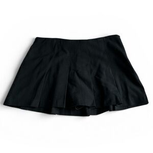 Abercrombie & Fitch Black Pleated Mini Skirt